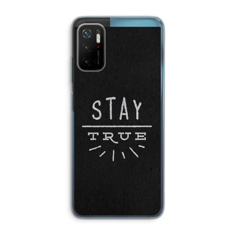 Stay true: Xiaomi Poco M3 Pro 5G Transparant Hoesje