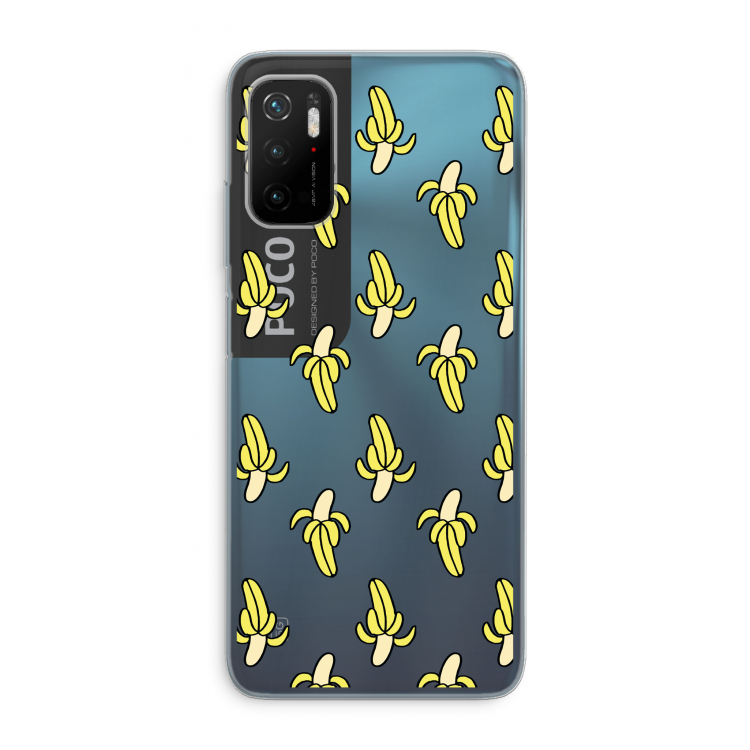 Bananas: Xiaomi Poco M3 Pro 5G Transparant Hoesje
