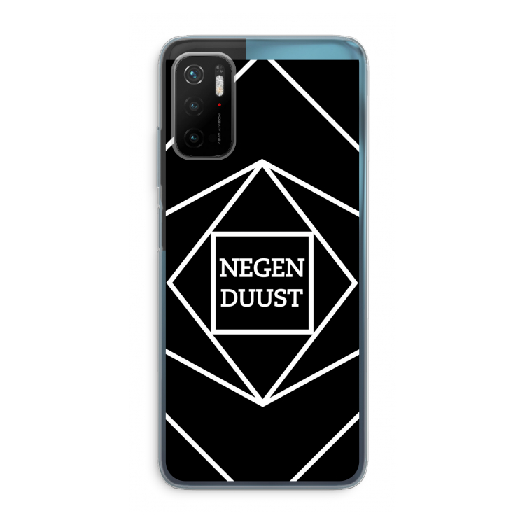 Negenduust geometrisch: Xiaomi Poco M3 Pro 5G Transparant Hoesje