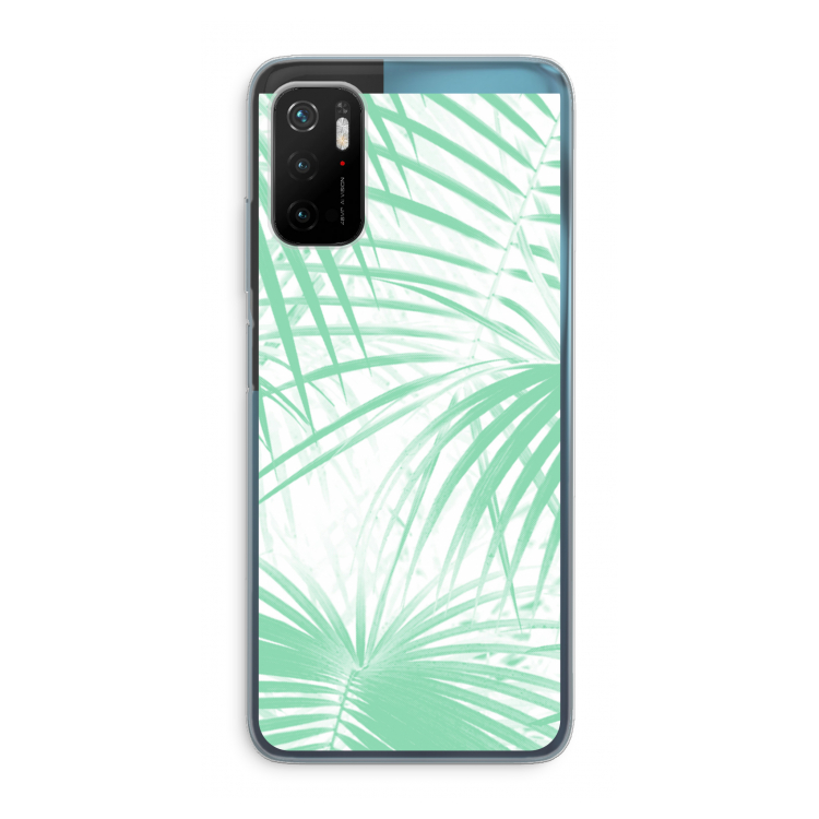 Palmbladeren: Xiaomi Poco M3 Pro 5G Transparant Hoesje