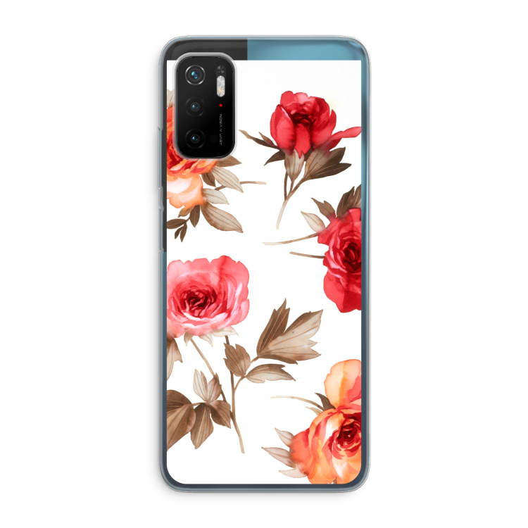 Roosjes: Xiaomi Poco M3 Pro 5G Transparant Hoesje