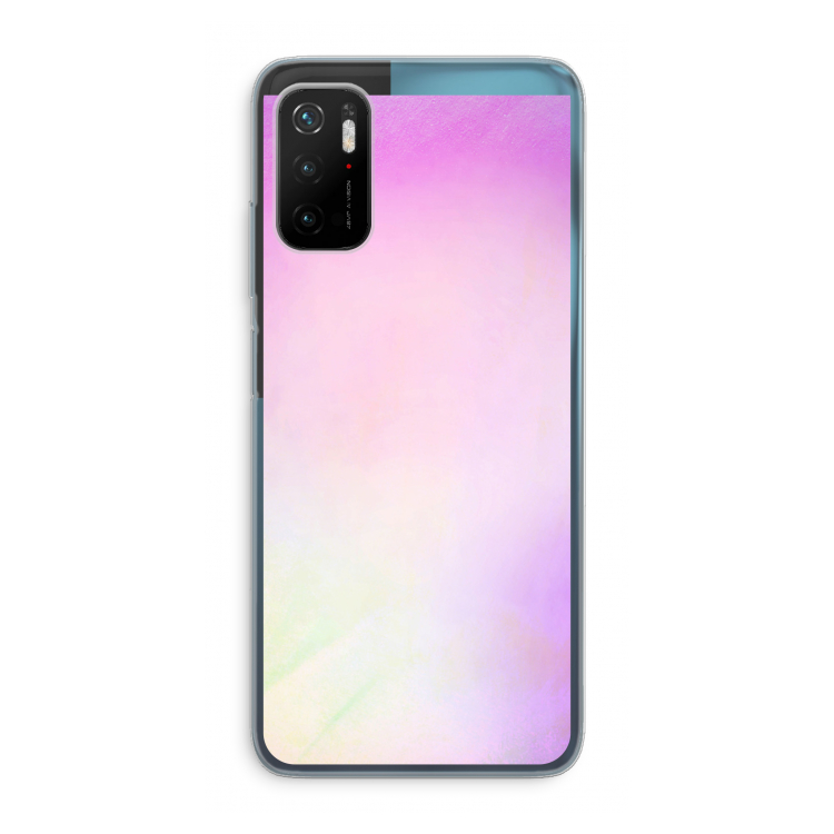 Flow mist pastel: Xiaomi Poco M3 Pro 5G Transparant Hoesje