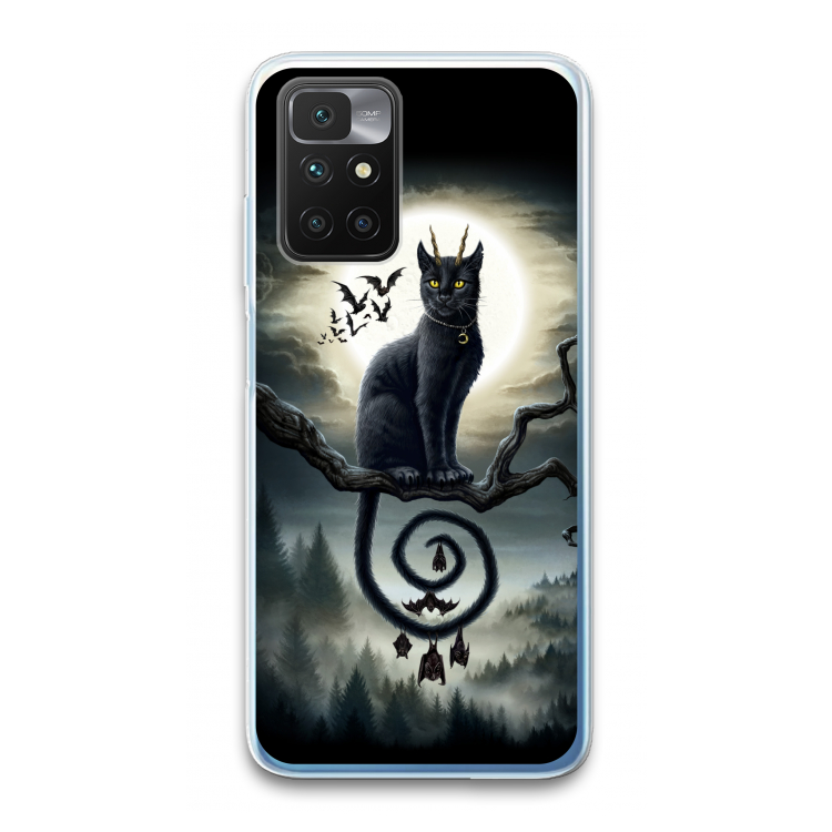 Moonlight Companions: Xiaomi Redmi 10 Transparant Hoesje