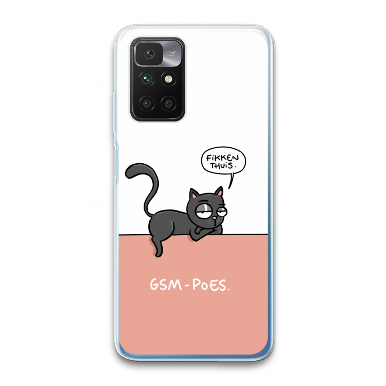 GSM poes: Xiaomi Redmi 10 Transparant Hoesje