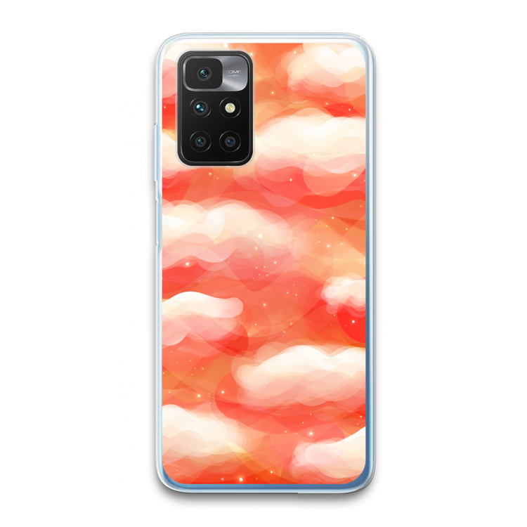 Lichte Wolken: Xiaomi Redmi 10 Transparant Hoesje