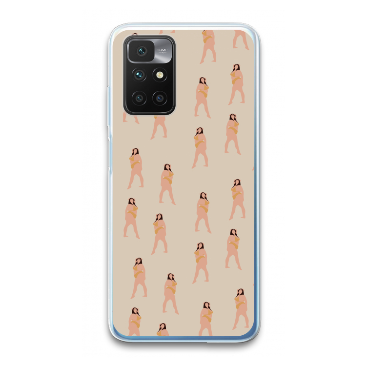 You're so golden: Xiaomi Redmi 10 Transparant Hoesje