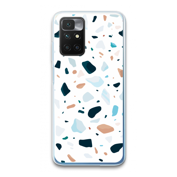 Terrazzo N°13: Xiaomi Redmi 10 Transparant Hoesje