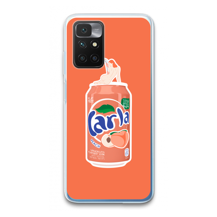 S(peach)less: Xiaomi Redmi 10 Transparant Hoesje