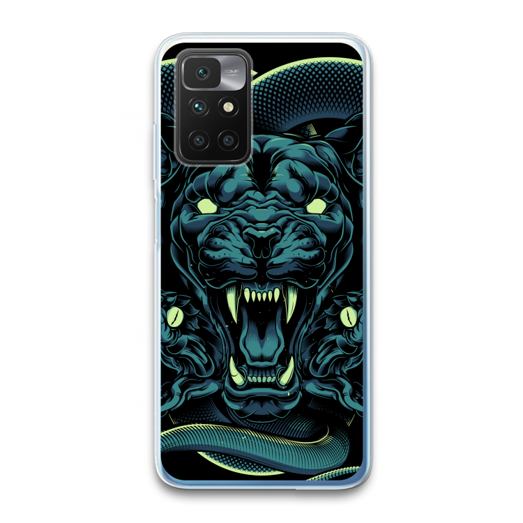 Cougar and Vipers: Xiaomi Redmi 10 Transparant Hoesje