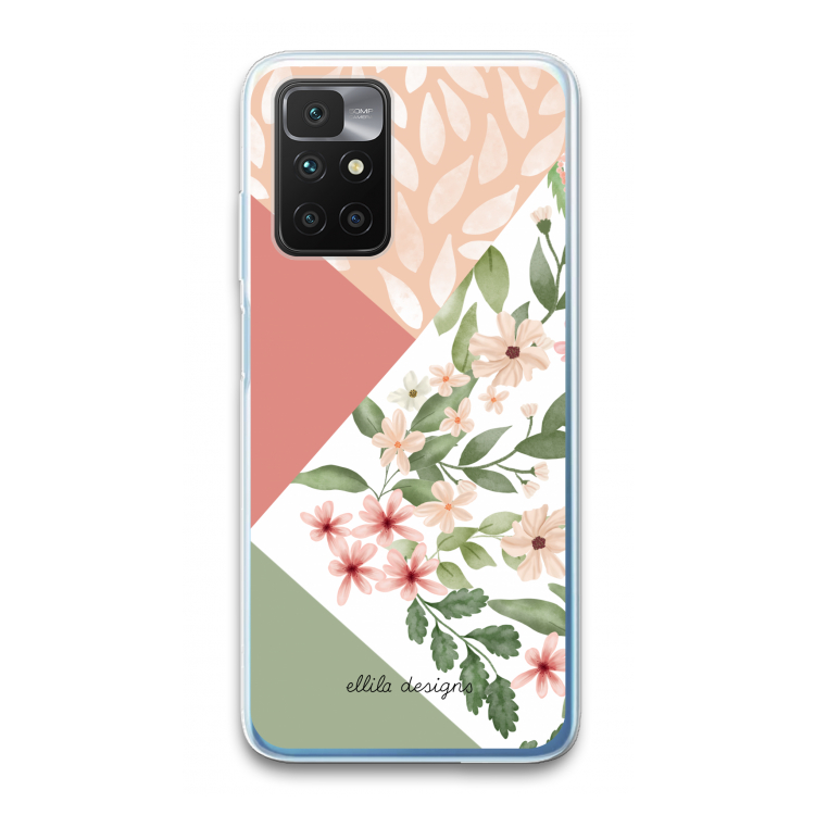 Sweet heaven geometrics: Xiaomi Redmi 10 Transparant Hoesje