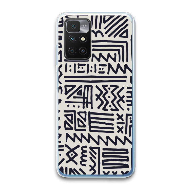 Marrakech print: Xiaomi Redmi 10 Transparant Hoesje