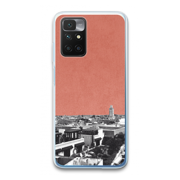 Marrakech Skyline : Xiaomi Redmi 10 Transparant Hoesje