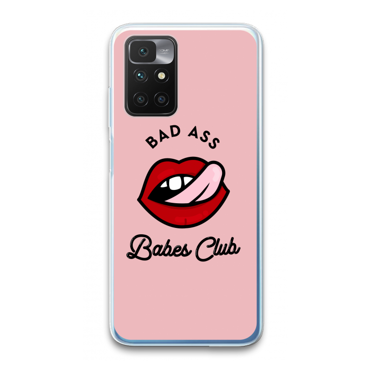 Badass Babes Club: Xiaomi Redmi 10 Transparant Hoesje