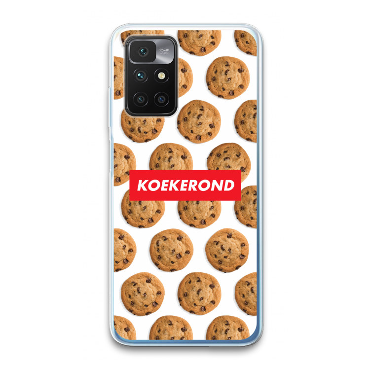 Koekerond: Xiaomi Redmi 10 Transparant Hoesje