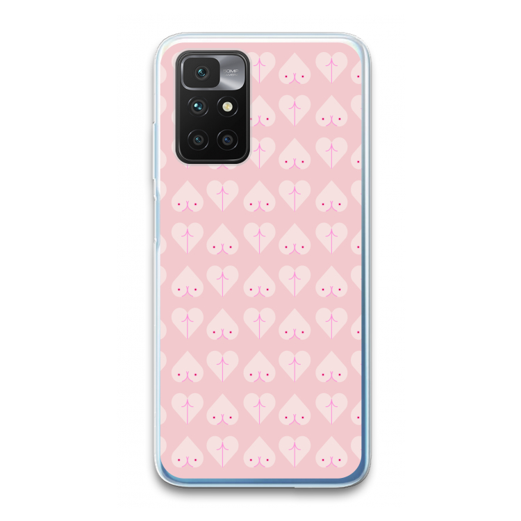 Ass 'n Titties: Xiaomi Redmi 10 Transparant Hoesje