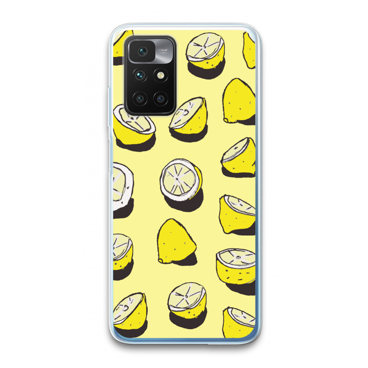 When Life Gives You Lemons...: Xiaomi Redmi 10 Transparant Hoesje