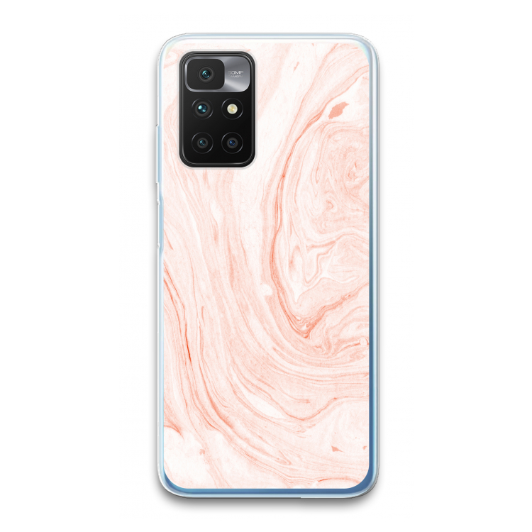Peach bath: Xiaomi Redmi 10 Transparant Hoesje
