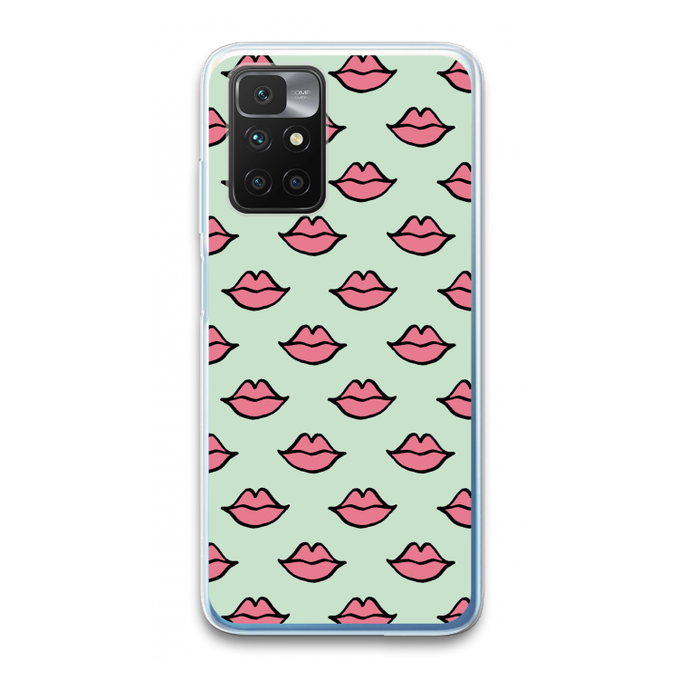 Lipjes: Xiaomi Redmi 10 Transparant Hoesje
