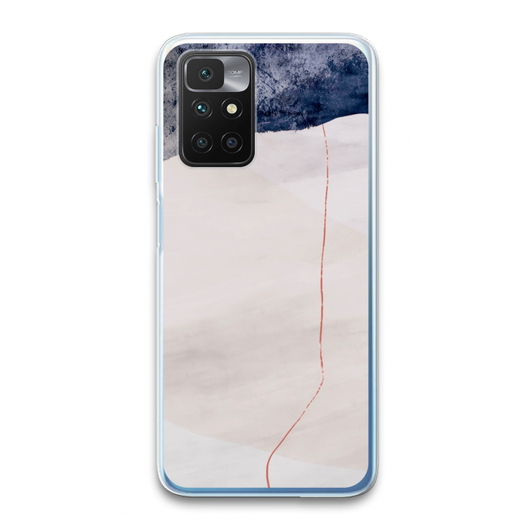 Stone White: Xiaomi Redmi 10 Transparant Hoesje