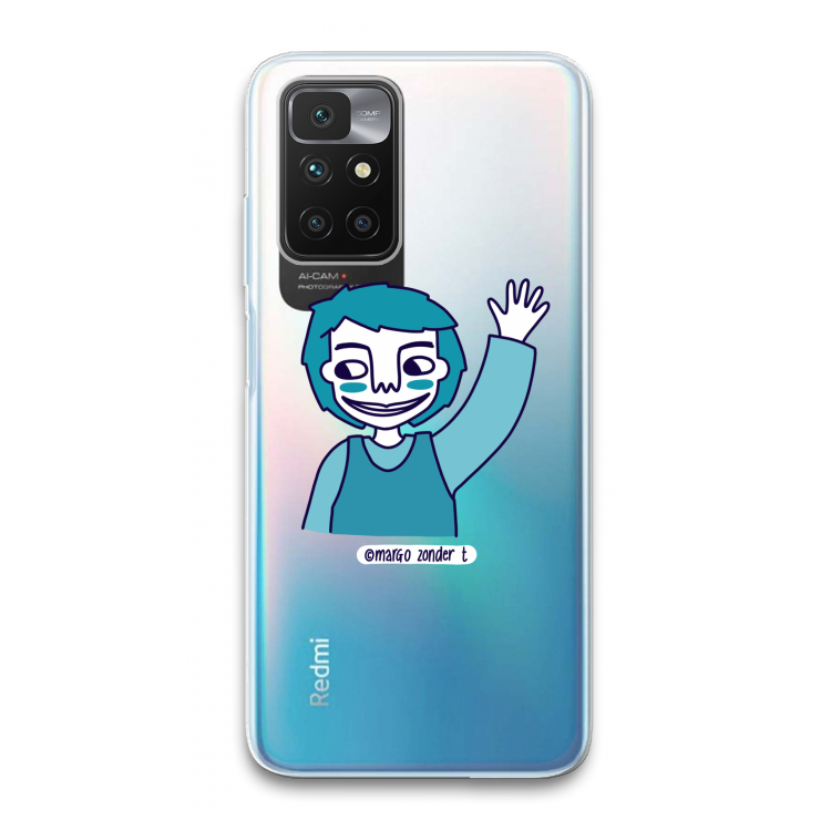 Zwaai: Xiaomi Redmi 10 Transparant Hoesje