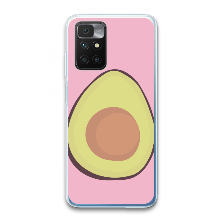 Avocado: Xiaomi Redmi 10 Transparant Hoesje