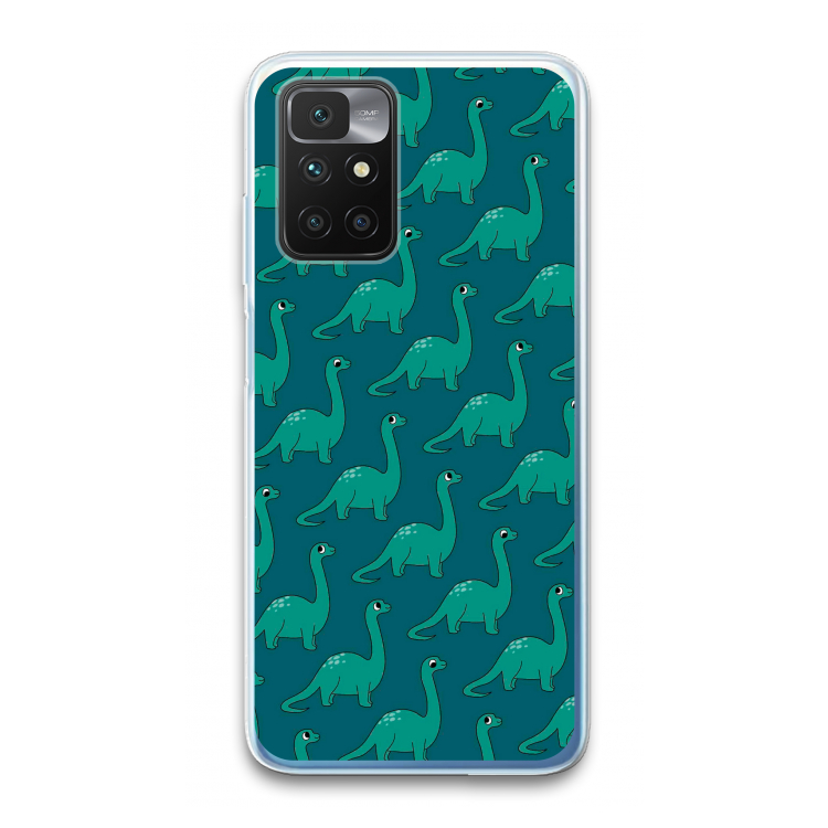 Diplodocus: Xiaomi Redmi 10 Transparant Hoesje