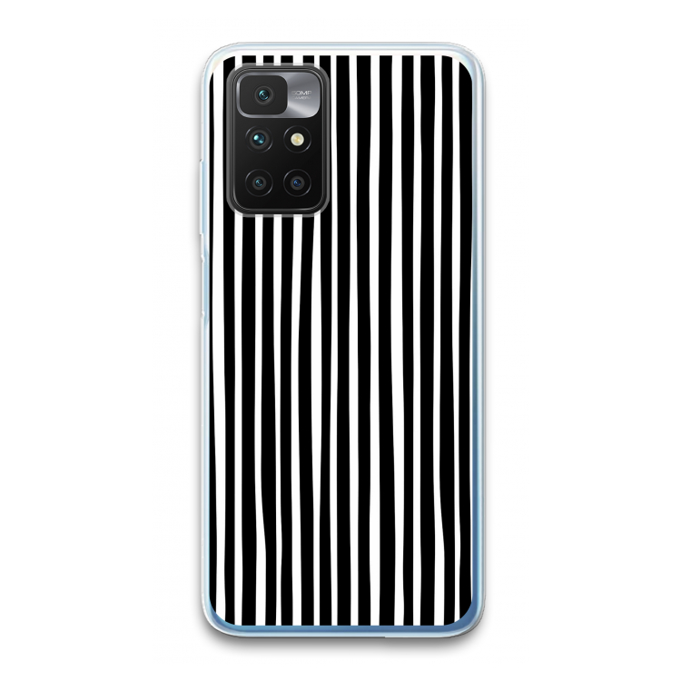 Stripes: Xiaomi Redmi 10 Transparant Hoesje