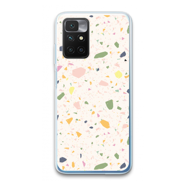 Terrazzo N°21: Xiaomi Redmi 10 Transparant Hoesje