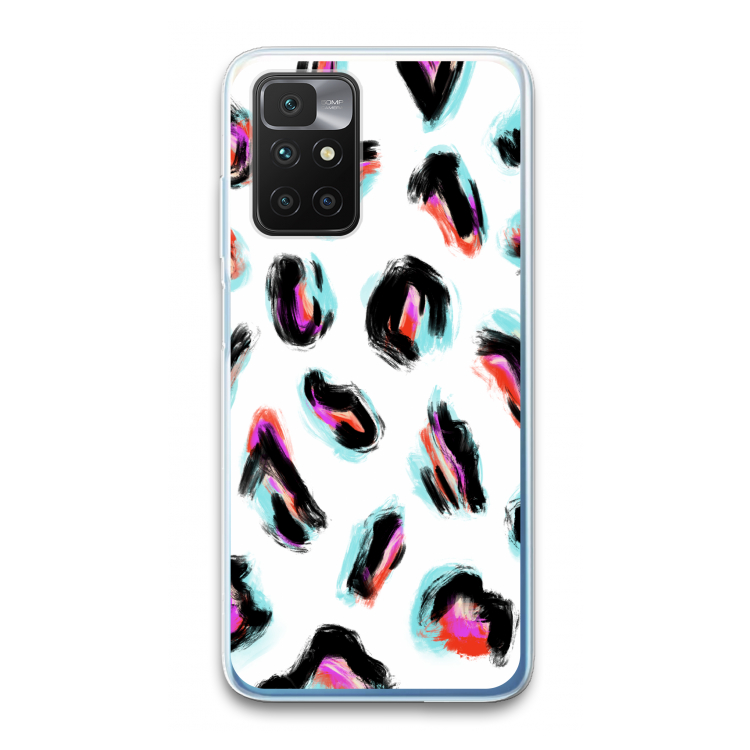 Cheetah color: Xiaomi Redmi 10 Transparant Hoesje