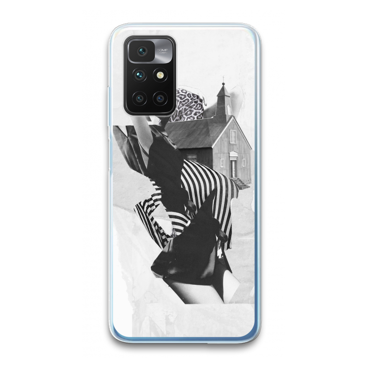 House: Xiaomi Redmi 10 Transparant Hoesje