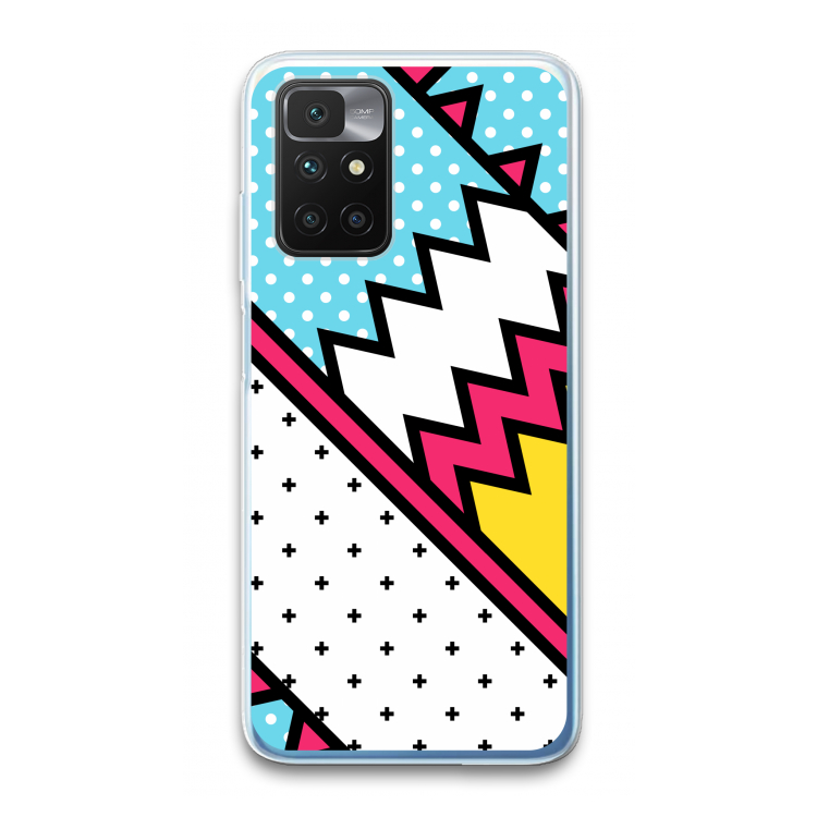 Pop Art #2: Xiaomi Redmi 10 Transparant Hoesje