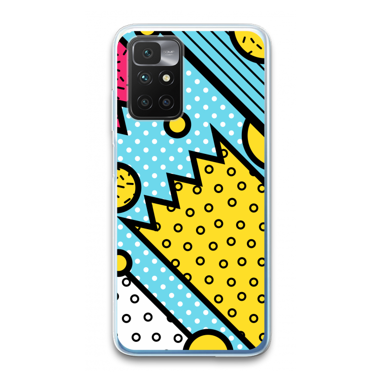 Pop Art #1: Xiaomi Redmi 10 Transparant Hoesje