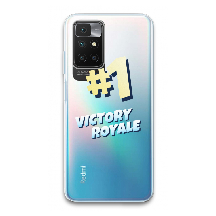 Victory Royale: Xiaomi Redmi 10 Transparant Hoesje