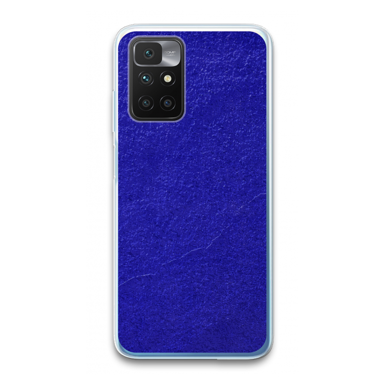 Majorelle Blue: Xiaomi Redmi 10 Transparant Hoesje