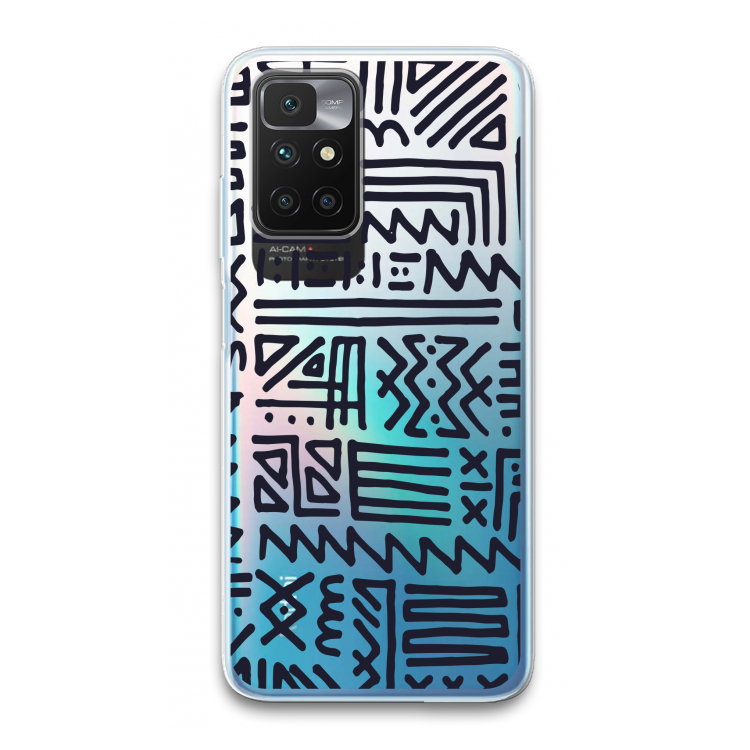 Marrakech print: Xiaomi Redmi 10 Transparant Hoesje