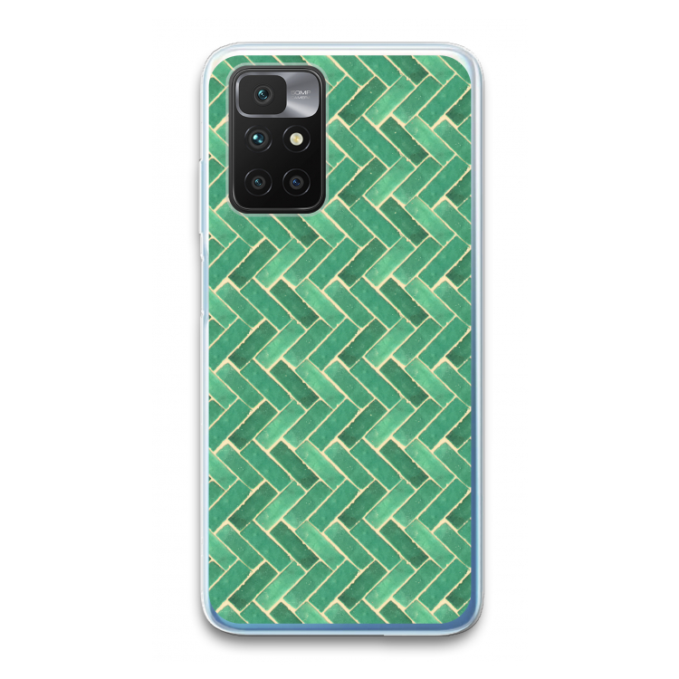 Moroccan tiles 2: Xiaomi Redmi 10 Transparant Hoesje