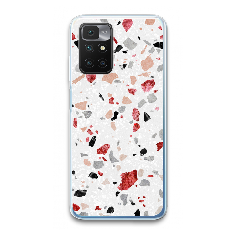 Terrazzo N°12: Xiaomi Redmi 10 Transparant Hoesje