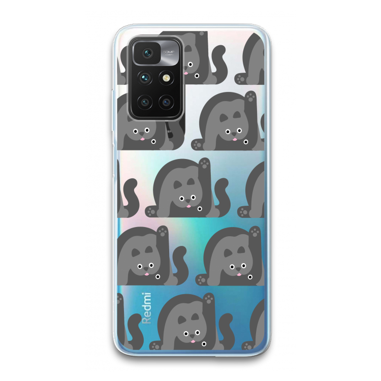 Cats: Xiaomi Redmi 10 Transparant Hoesje