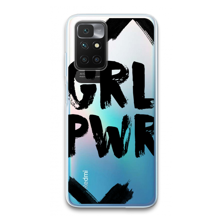 Girl Power #2: Xiaomi Redmi 10 Transparant Hoesje