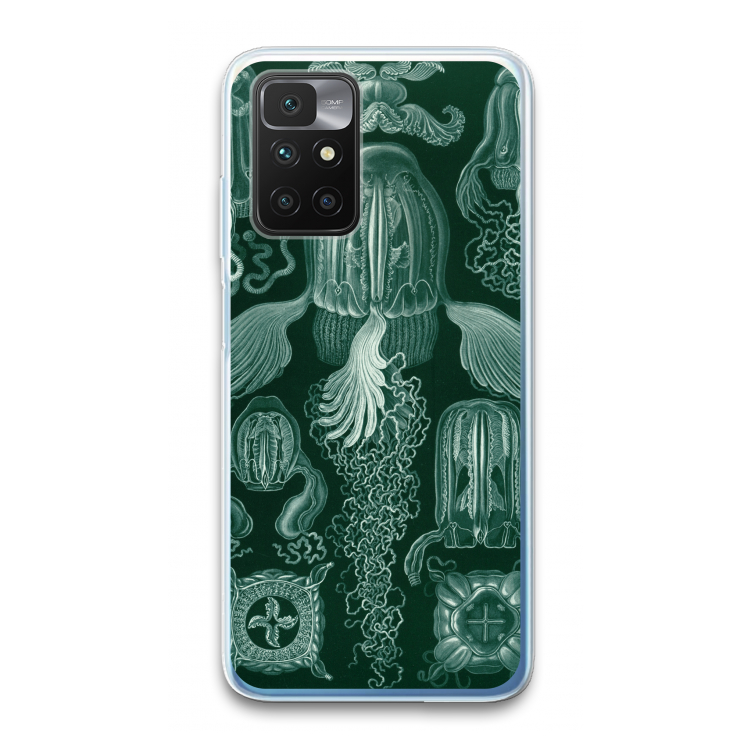 Haeckel Cubomedusae: Xiaomi Redmi 10 Transparant Hoesje