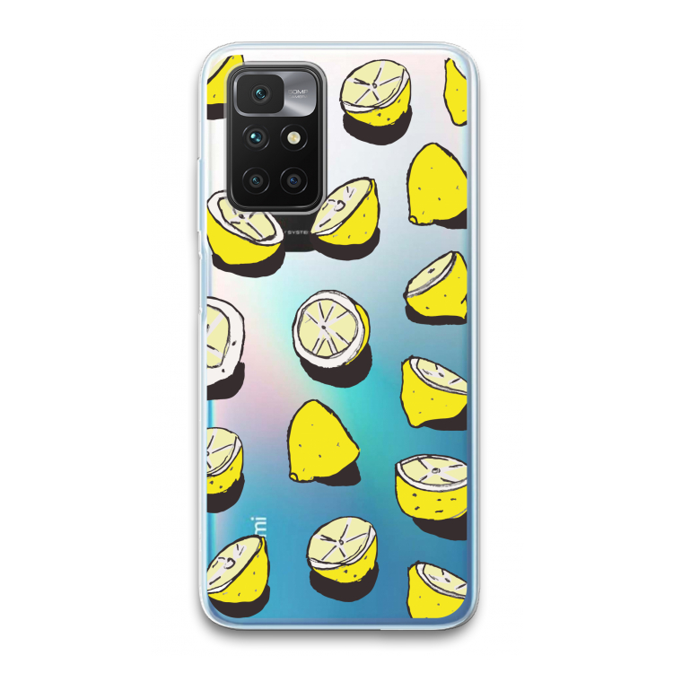 When Life Gives You Lemons...: Xiaomi Redmi 10 Transparant Hoesje