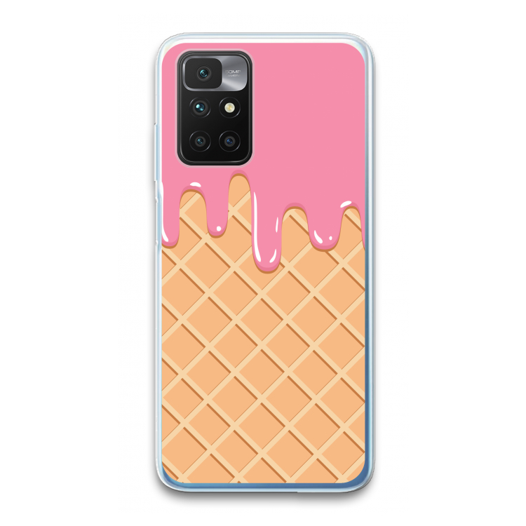 Ice cream: Xiaomi Redmi 10 Transparant Hoesje