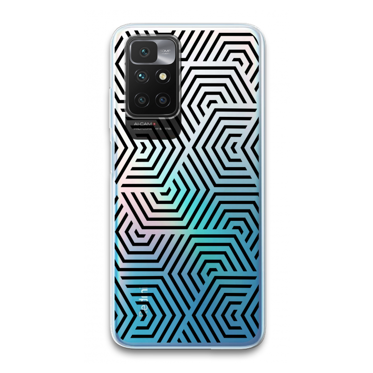Magic pattern: Xiaomi Redmi 10 Transparant Hoesje