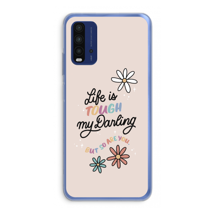 Tough Life: Xiaomi Redmi 9T Transparant Hoesje