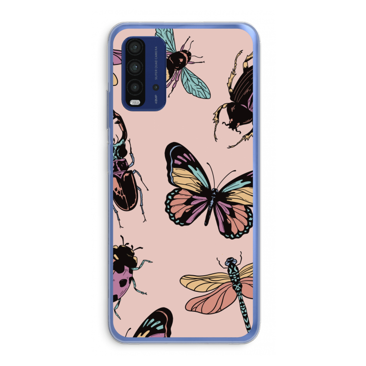 Tiny Bugs: Xiaomi Redmi 9T Transparant Hoesje