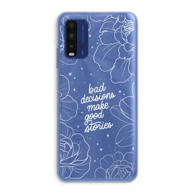 Good stories: Xiaomi Redmi 9T Transparant Hoesje