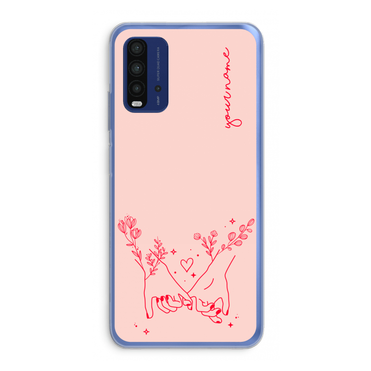 Best Friends: Xiaomi Redmi 9T Transparant Hoesje