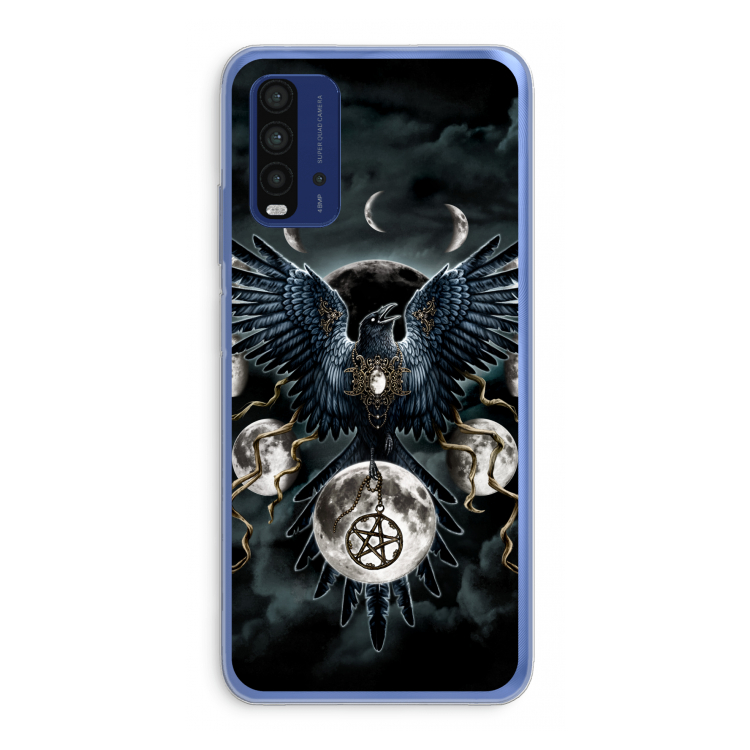 Sinister Wings: Xiaomi Redmi 9T Transparant Hoesje