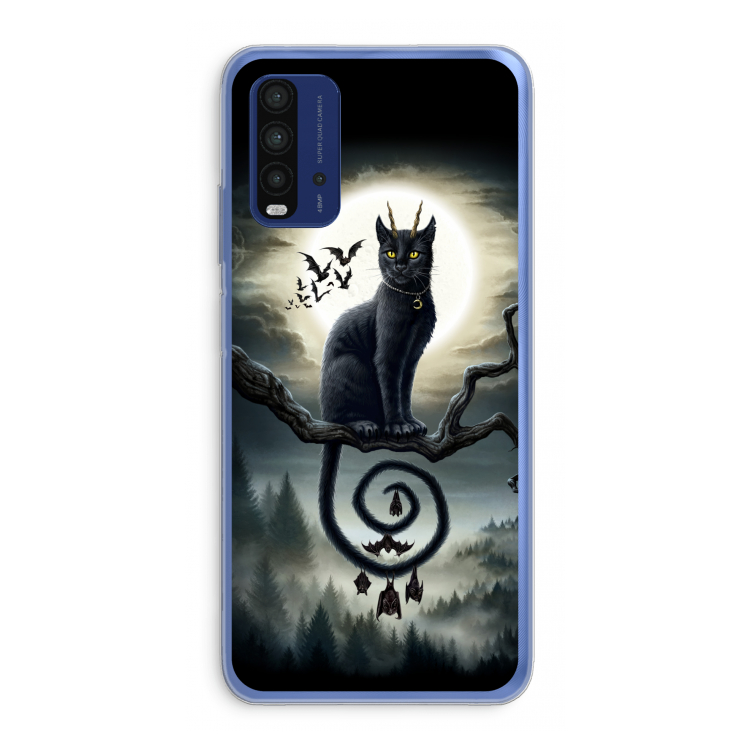 Moonlight Companions: Xiaomi Redmi 9T Transparant Hoesje