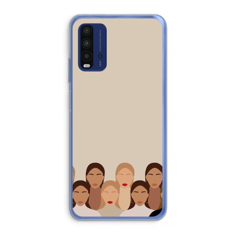 Girls girls girls: Xiaomi Redmi 9T Transparant Hoesje